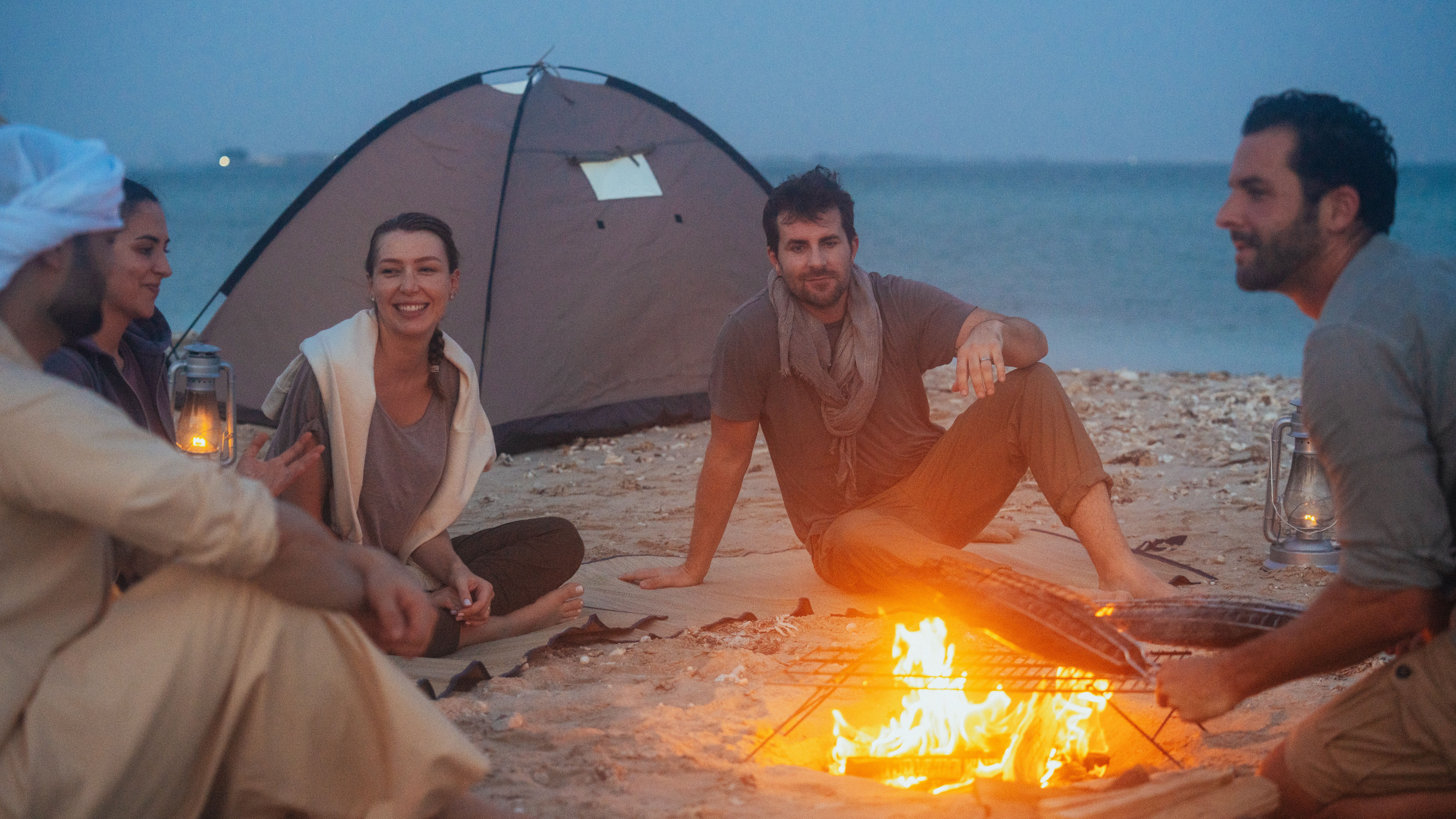 10 of the best places to camp in abu dhabi